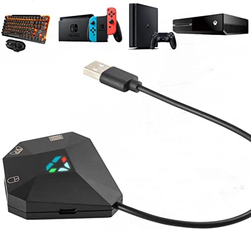 Кабелен адаптер за клавиатура и мишка за Nintendo Switch/PS4/PS3/Xbox One/Xbox 360 Host Series & for Nintendo Console