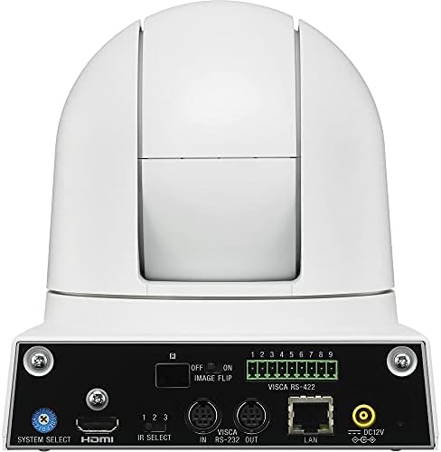 2 x Sony SRG-300HW 1080p Desktop & Ceiling Mount Remote PTZ Camera with 30x Оптичен Zoom (White) (SRG300H/W) + Sony RM-IP10