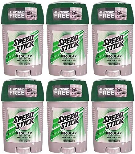 6 Speed Stick Men Deodorant Power Fresh Aluminum Free Sports 24 Hour Защита