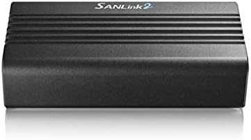 Promise Technology SLE2002tNAA Sanlink2 Thunderbolt 2 to 10G Base-T Ethernet Adapter 2 Кабел, Черен