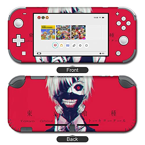 Tokyo Ghoul Gas Masks Рибка Skin for Nintendo Switch, Full Set Wrap Protector Stickers Cover Joint Protective Faceplate Console Joy-Con Dock