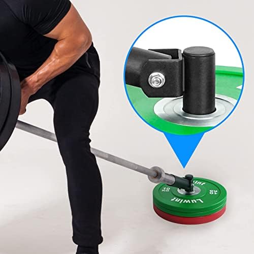 Luwint T-Bar Row Spacing, Plate Post Insert Rumiana Attachments Barbell Rowing for 2 Inch Olympic Bars Workout in Home
