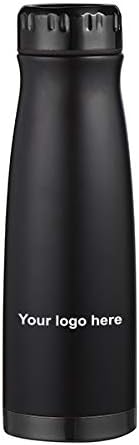 Caden Concepts Urban - Black 18 oz Stainless Steel Bottle GSI - 48 Quantity - $19.16 Each - Промоционален продукт/на Едро/, с вашите индивидуални търговска марка