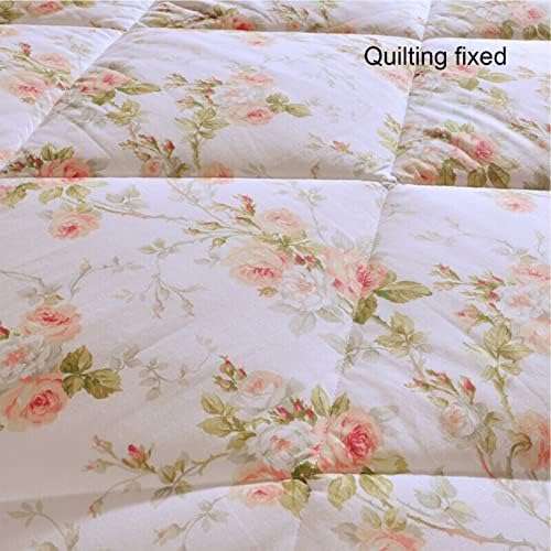 WAN LIKE Winter Warm Quilted Comforter for Girl, Reversible Down Alternative Quilt Pink, Микрофибър Fill, Polyester Quilt