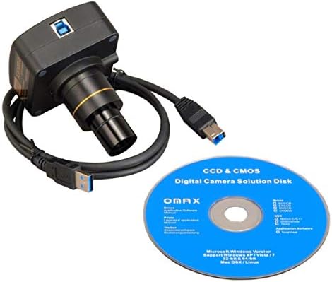 ОМАКС 40X-2500X USB3 14MP Безкрайност Тринокулярный желязо и Стомана Микроскоп + Преминаване/Отразена Светлина