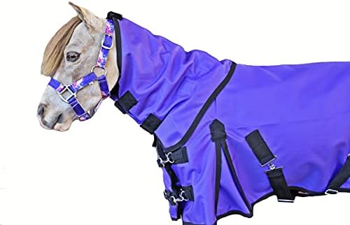 Mini-Pony 1200 D Ripstop Hooded Waterproof Sheet (46-48, лилаво)