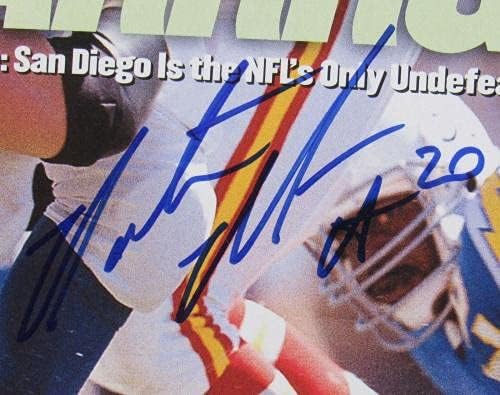 Natrone Означава Подписан Автограф на Sports Illustrated Magazine 17.10.1994 Издание - Autographed NFL Magazines