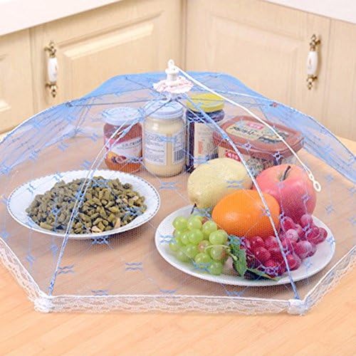 C-Pioneer Small Кухня Food Umbrella Cover Picnic Barbecue Party Fly Комарите Mesh Net Tent