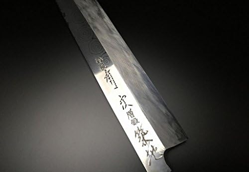 Японски поварской нож ARITSUGU Yanagi Kiritsuke Blue Steel 300mm 11.81
