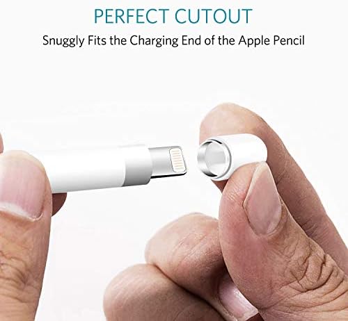 CoBak Замяна капак за Apple Молив, Магнитна Защитно покритие iPencil Осп за iPad Молив(2 опаковки)