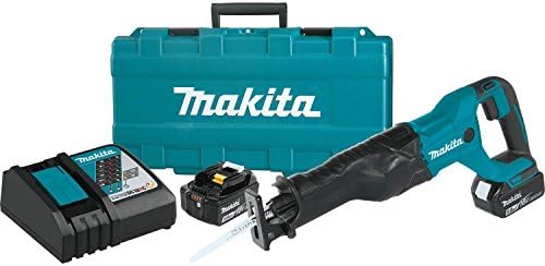 Makita XRJ04T 18V LXT Литиево-йонна акумулаторна трион Recipro Kit (5.0 Ah)