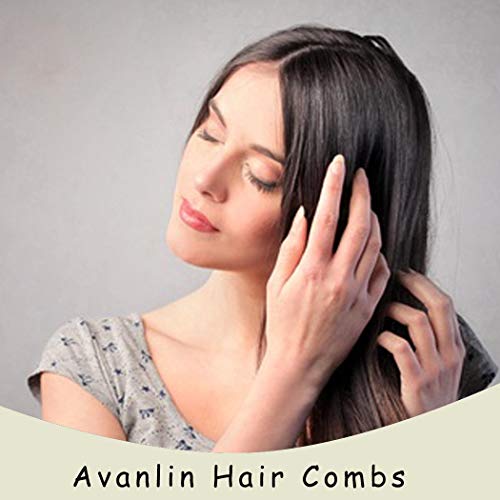 Avanlin Carbon Fine Cutting Comb Black Carbon Fiber Salon Comb Heat Resistant Barber Comb Фризьорски Гребени За Стайлинг