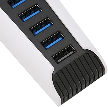 5 в 1 USB хъб, Високоскоростен адаптер за разширяване с USB3 порта.0 Type‑C за конзолата PS5,със стабилна предаването,1