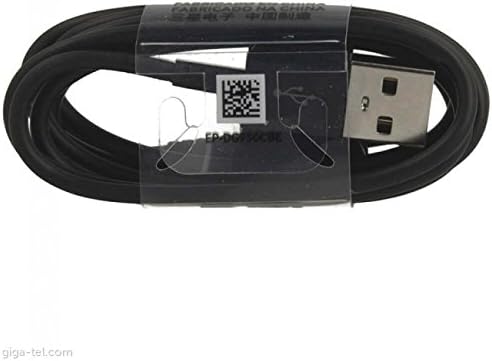Samsung USB-C Кабел за зареждане на данни за Galaxy S9/S9+/Note 9/S8/S8+ - Черно ЕП-DG950CBE - Оригинал - Bulk опаковка