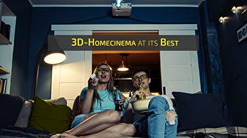 Hi-SHOCK RF Pro Oxid Diamond | 3D Активни Очила, Съвместими с 3D проектор EPSON Powerlite Home Cinema 2000, 2030, 2040,
