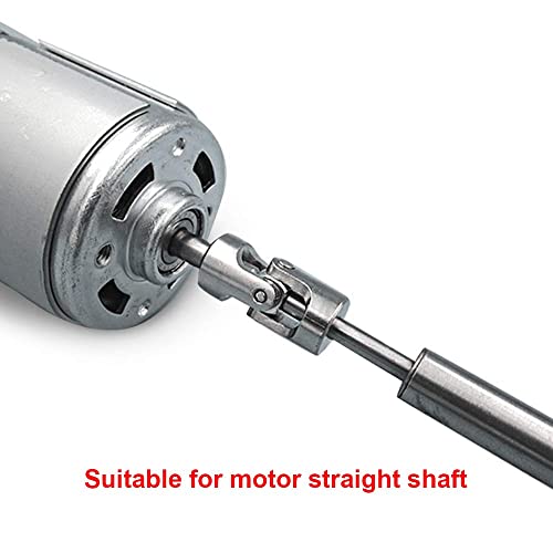 Heyiarbeit 8mm to 8mm Single Steering Shaft Universal U Joint, Гъвкав Съединител Съединител 2 елемента