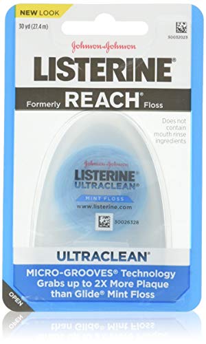 Listerene Ultra Clean Flo Size 30yar Listerene Ultra Clean Floss 30yard (опаковка от 10 броя)