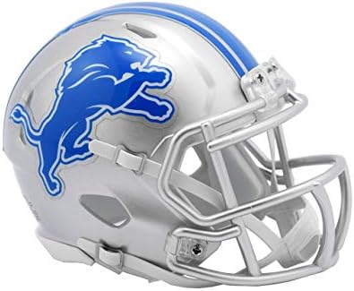 Riddell NFL Detroit Lions Speed Мини Футбол Каска