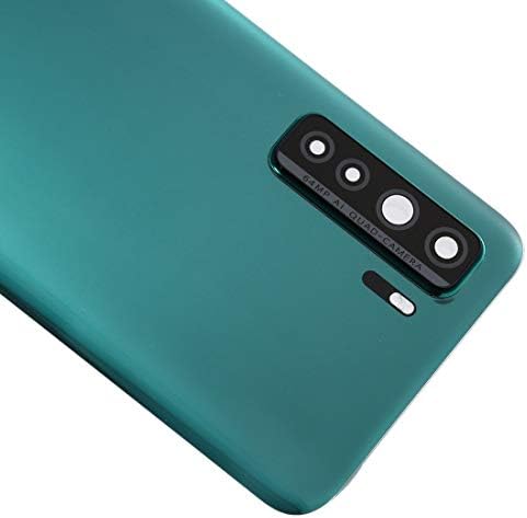 Задната част на кутията на батерията HGWEI с капак на обектива на камерата, за Huawei P40 Lite 5G / Nova 7 SE(зелен) (Цвят