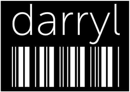 Teeburon Darryl Lower Баркод Sticker Pack x4 6х4