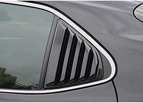 за 2018-2021 Toyota Camry Автомобил ABS Задното Странично Прозореца Щори Капаци Сянката на Кутията Щори Лъскаво Черен