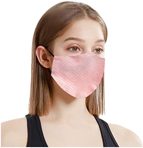 Homebaby 1/3Pcs Възрастни Златни Телени Многократна употреба на маски За лице, Моющееся прикриване на Устата,Унисекс Цветни