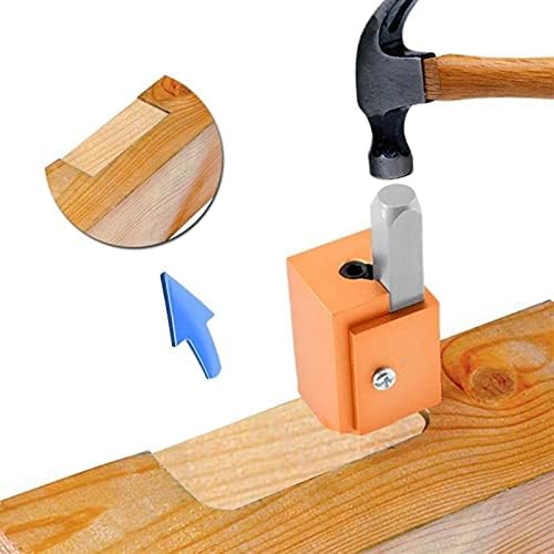 ANYUFEI Мултифункционален Деревообрабатывающее Обзавеждане acce Quick Cutting Wood Carving Corner Chisel Square Hinge Recesses Mortising Right Angle Carving Chisel for Woodworking Инструмент (Color : Blue)