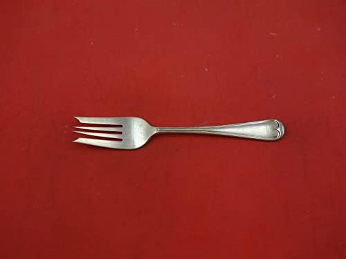 Thread Edge by James Robinson Sterling Silver Salad Fork 4-tine 6 1/2