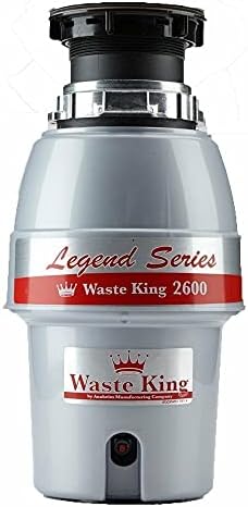 Waste King L-2600 Мусоропровод Legend Series 1/2 Horsepower Continuous-Feed