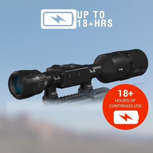 ATN X-Sight 4K Pro Smart Day/Night Rifle Scope - технологии 4K Ultra HD с отлична оптика, видеоклипове 120fps, батерия