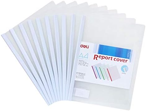 Офис Доклад Обхваща 10 mm Подвижен Бар Файл Папка Доклад Обхваща с Плъзгащи Бар,Прозрачни Папки Организатор Свързващо