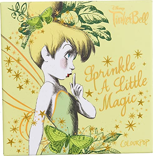 Colourpop Sprinkle a Little Magic Tinker Bell 9 Pan Shadow Palette, Нов в кашон - Палитра сенки за очи