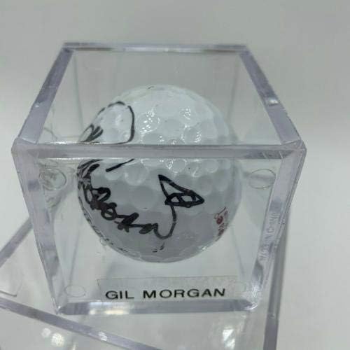 Гил Morgan Signed Autographed Golf Ball PGA with JSA COA - Топки за голф с Автограф