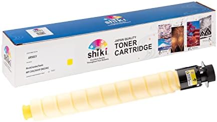 Съвместим тонер касета SHIKI за Ricoh/Lanier/Savin MP C501/C501SP жълт (842246) 12 000 страници