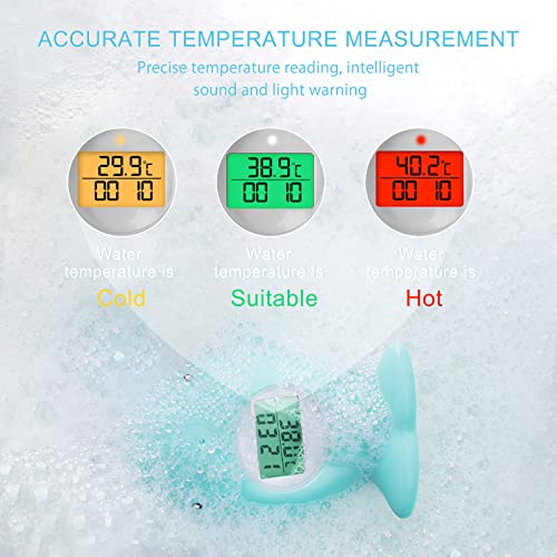 SONARIN Baby Bath Thermometer,2-in-1 Digital Bath and Room Thermometer with Таймер Function and Temperature Alarm Toddlers