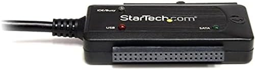 StarTech.com USB 2.0 IDE to SATA Adapter - 2.5 / 3.5 SSD / HDD - USB to IDE & SATA Кабел Конвертор USB Hard Drive Adapter