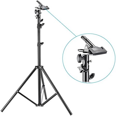 Neewer Photo Studio Lighting Reflector and Stand Kit: 43 инча/110 см 5-в-1 Многодисковый Рефлектор,75-инчов Светлинна