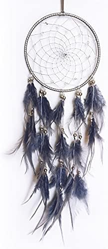 Boho Dream Catcher Собственоръчно Macrame Wall Hanging Dreamcather with Feather Indian Decor for Wedding Party Bedroom
