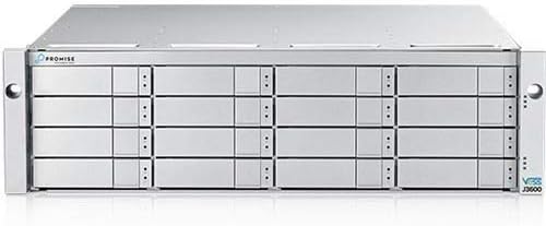 Promise Technology - J3600SDQS12 - Promise Vess J3600SD Drive Enclosure - 12Gb/s SAS Host Interface - 3U Rack-mountable - 16 x HDD Supported - 16 x 3.5 Bay