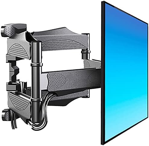YCSX Display Accessories TV Wall Mount Tilt, Swivel TV Bracket Monitor Holder TV Rack with Full Motion Articulating Extension