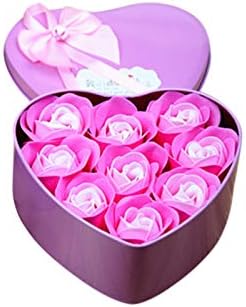 Вана Сапун, Цветя, 9шт Розата е Цветето на Тялото Сапун Цвете Ароматни Листенца от Етерично Масло от Роза Сапун Във формата на сърце Скоростна най-Добрият подарък за