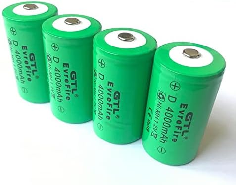Батерии брой 1 Голяма никел-Металлогидридная Акумулаторна батерия Фенерче Специална батерия е 1.2V4000 Mah