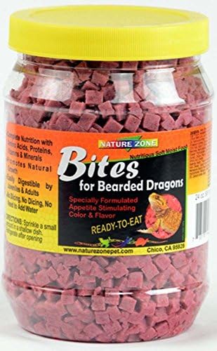 Nature Zone Nutri Bites for Bearded Dragons 24 грама - Опаковка от 6 броя