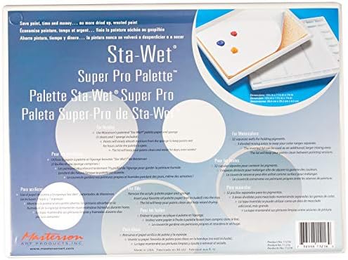 Masterson Sta-Wet Super Pro Palette by Masterson Art