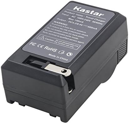 Зарядно устройство Kastar с автомобилен адаптер за зарядно устройство на Sony BC-CSG и батерия за Sony G Type NP-BG1 NP-FG1