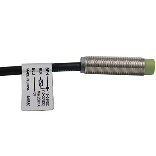 Baomain Индуктивен сензор за близост PR08-2DN Цилиндричен Тип DC 3-Проводный Тип 12-24VDC NPN NO CE