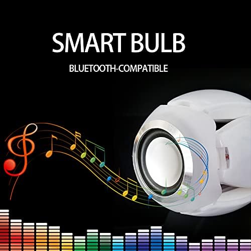 FOROUREYES 45W E26 Music Ритъм Цветни Светлини Сгъваема Лампа Дистанционно Управление Bluetooth-Съвместима Led Лампа