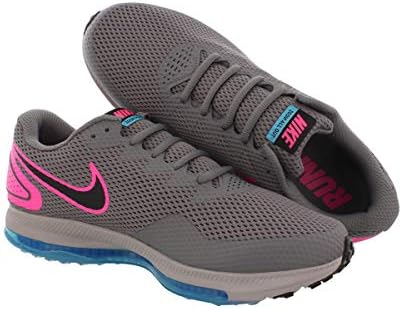 Мъжки обувки Nike Zoom All Out Low 2 Fabric Low Top Lace Up, Gunsmoke/Black-pink Blast, 13