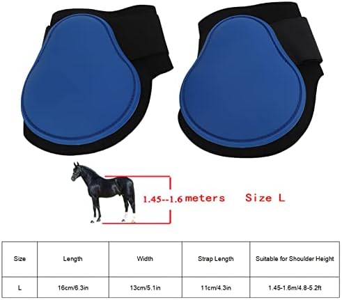 Обувки Фетлок кон, Защитата от мивката ПУ Силни Меки Обувки Сухожилията на конете на белите дробове, за да вмъкнете предотвратяват