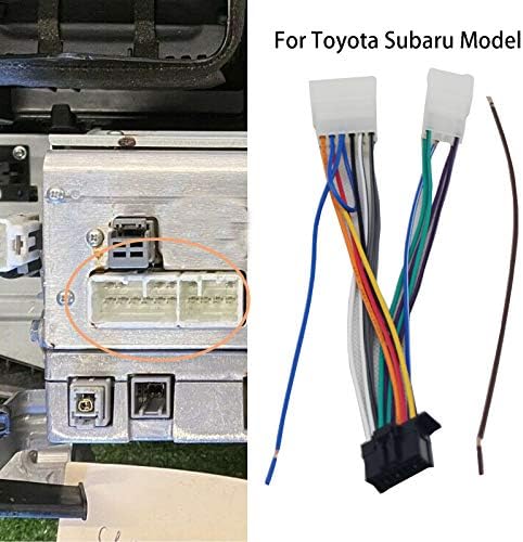 ЧЕРВЕН ВЪЛК Pioneer Стерео Радио Теглене на Проводници, Подмяна на Toyota Highlander Tacoma Prius 1994-2020, Subaru 2012-2018